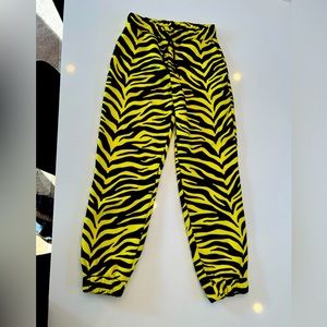 Jaded London animal print jogging pant